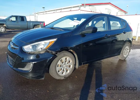 2015 Hyundai Accent Gs из США, поврежденный, VIN KMHCT5AE4FU217351